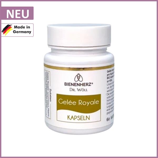 Royal Jelly Capsules (60 pieces) Dr. Wöll