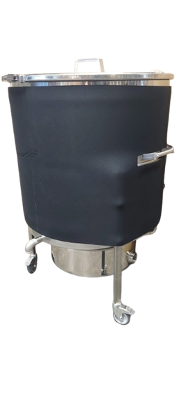 Tank insulation for CFM-Steam wax melter