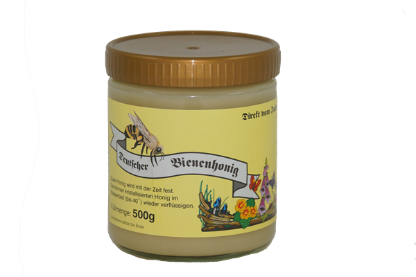 Labels yellow, for neutral 500 g honey jars, rubberised, 100 pcs. Labels yellow, for neutral 500 g honey jars, rubberised, 100 pcs.