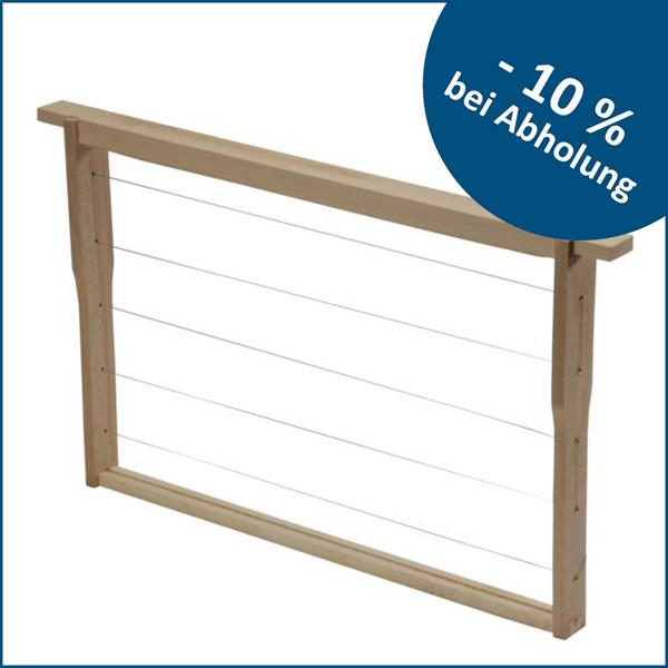 Frames Zander Dadant with "Hoffmann" side bar, assembled