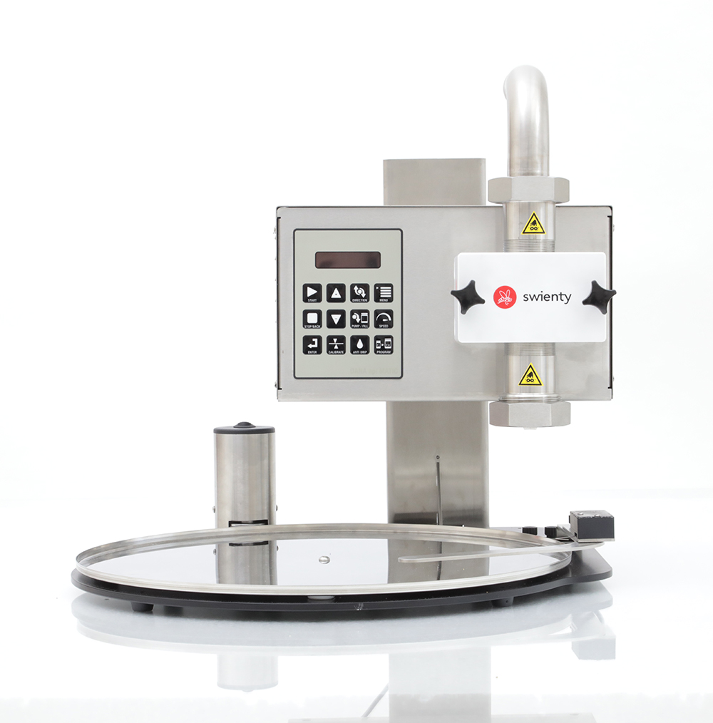 Dana api Matic 1000 filling machine with turntable Ø 45cm