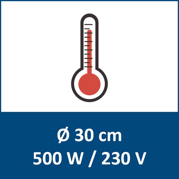 Bodenheizung 500W / 230V für Behälter bis Ø 30cm, thermostatisch regelbar bis 85°C, inkl. Einbau Bodenheizung 500W / 230V für Behälter bis Ø 30cm, thermostatisch regelbar bis 85°C, inkl. Einbau