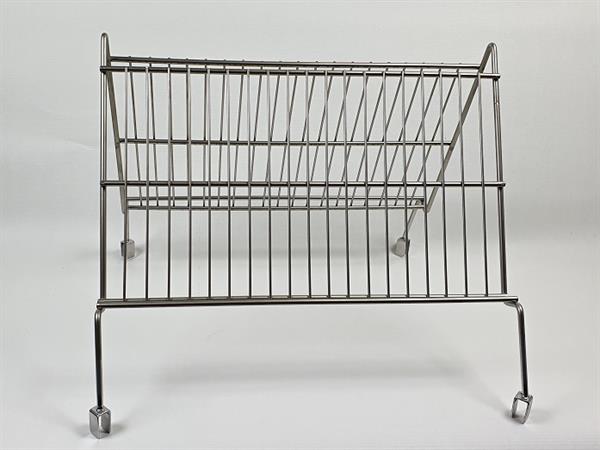 Frame support for uncapping wax melter