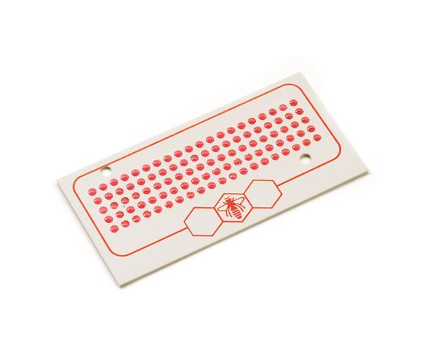 Queen marking discs with numbers, available in 5 different colors