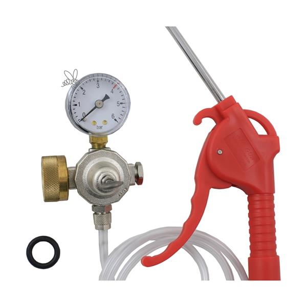 CO2 kit with regulator, hose and dispenser