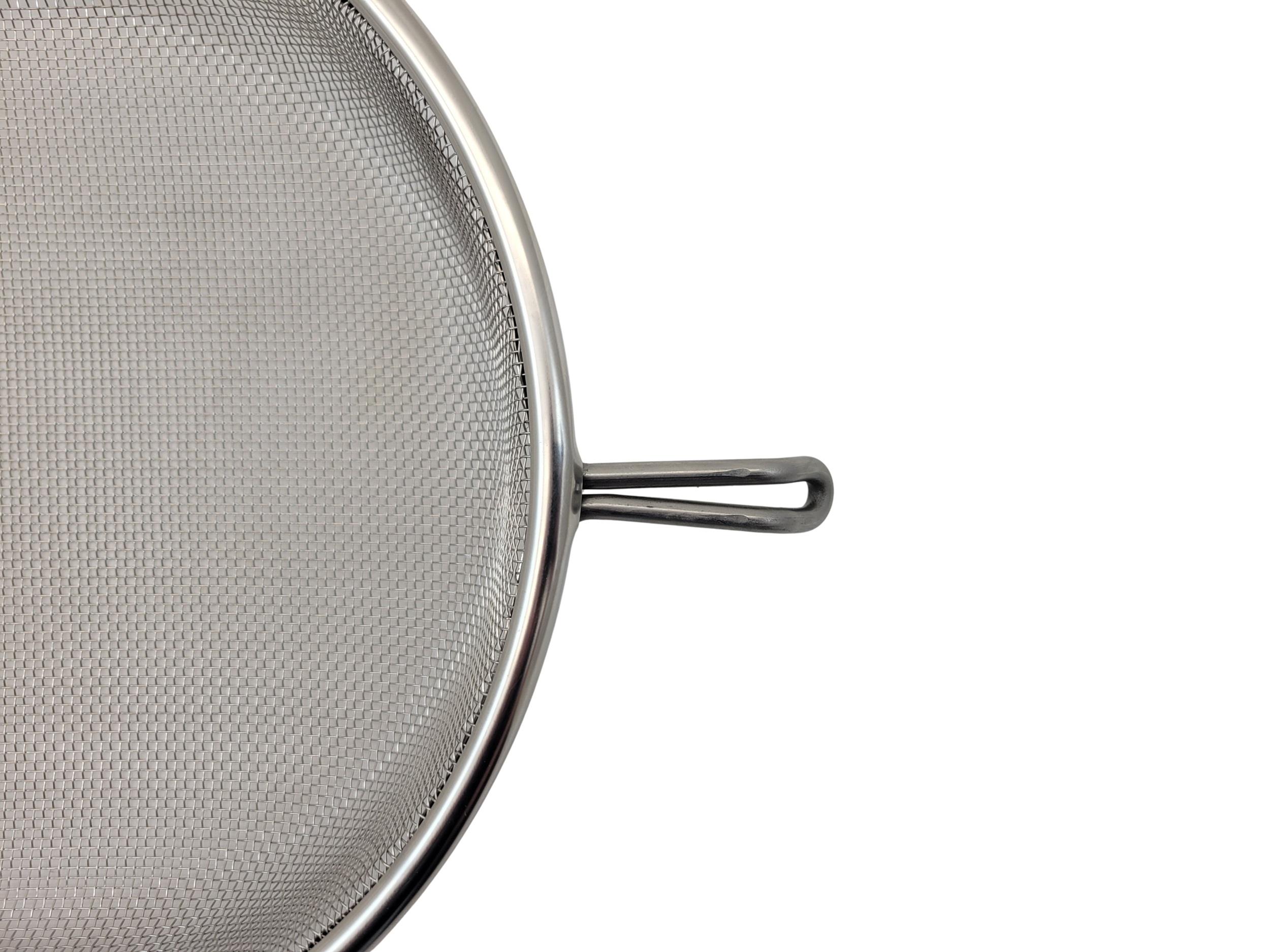 Edelstahl Grobsieb Ø 25 cm mit drei Haltern