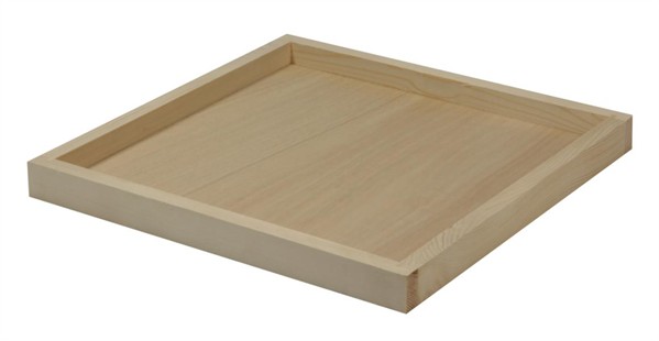 Dadant hive inside cover without bee escape