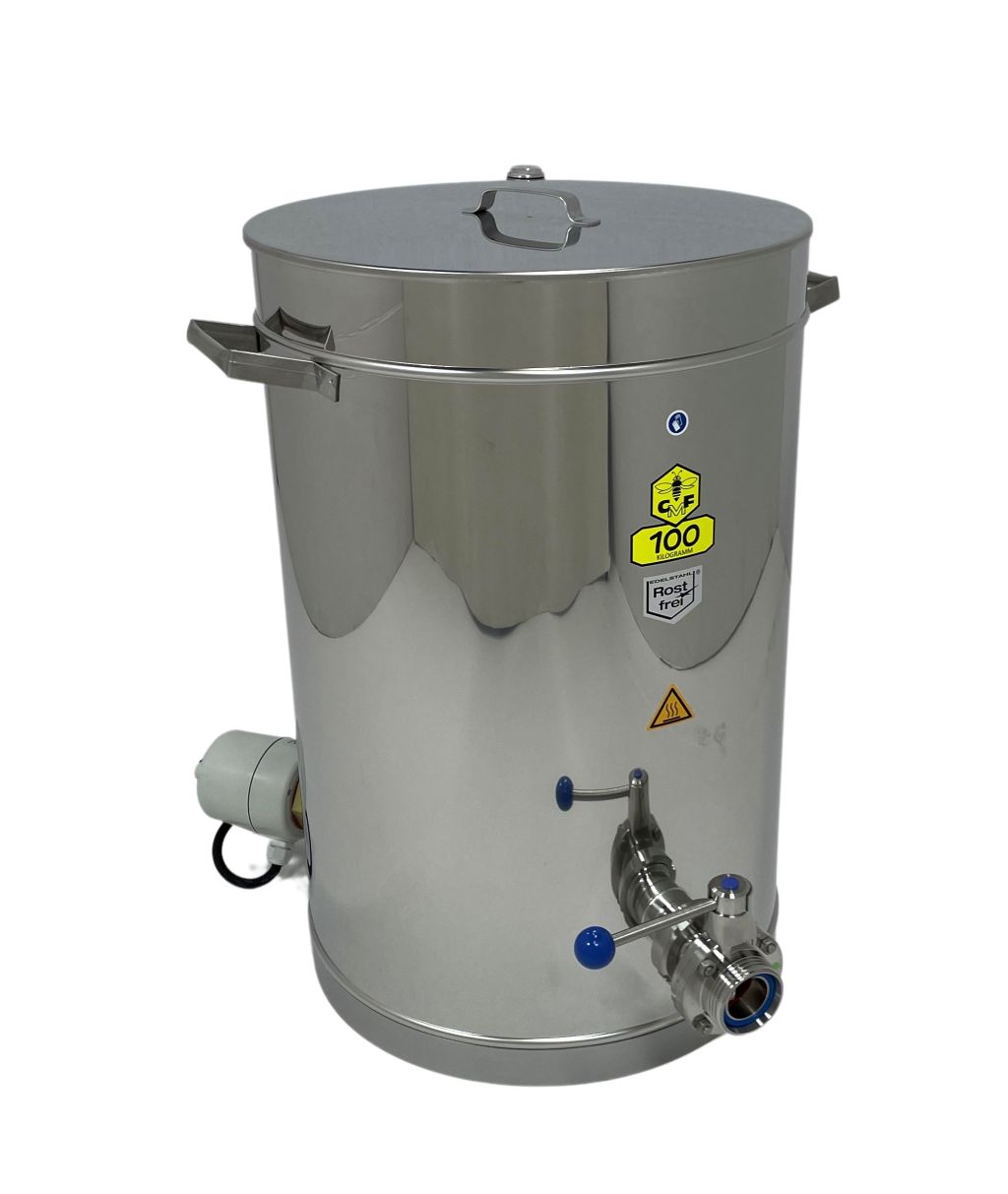 CFM-Honey tank 100 kg double walled, loose lid