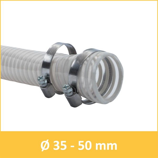 Hose clamp Ø 35-50 mm