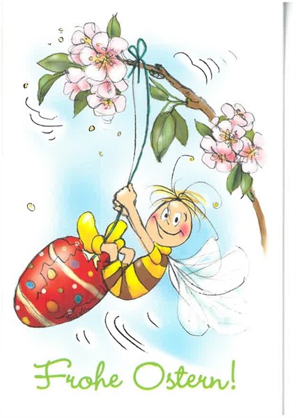 Greeting card "Ostern" incl. envelope