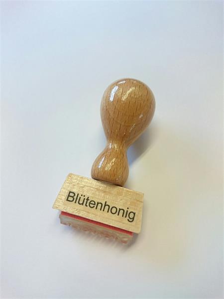 Honey stamp "Blütenhonig"