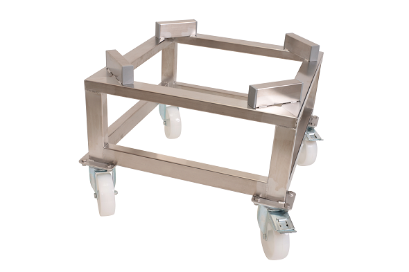 CFM-Stand for 100 kg tank or creamer, height 60 cm, with 4 wheels