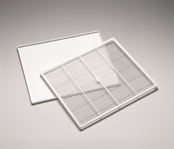 Varroa screening tray 30 x 25 cm, with protective grid