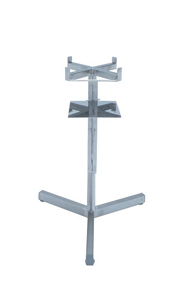 CFM-Filling stand, stainless steel, for honey tank 50 kg, with glass tray