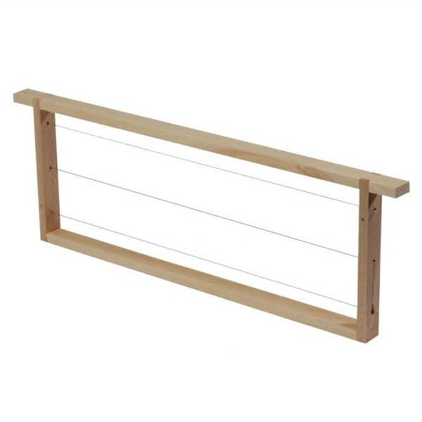 Frames Zander-Dadant WITHOUT "Hoffmann", side bar, assembled, height 159 mm