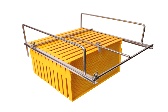 Frame holder für disinfection tank