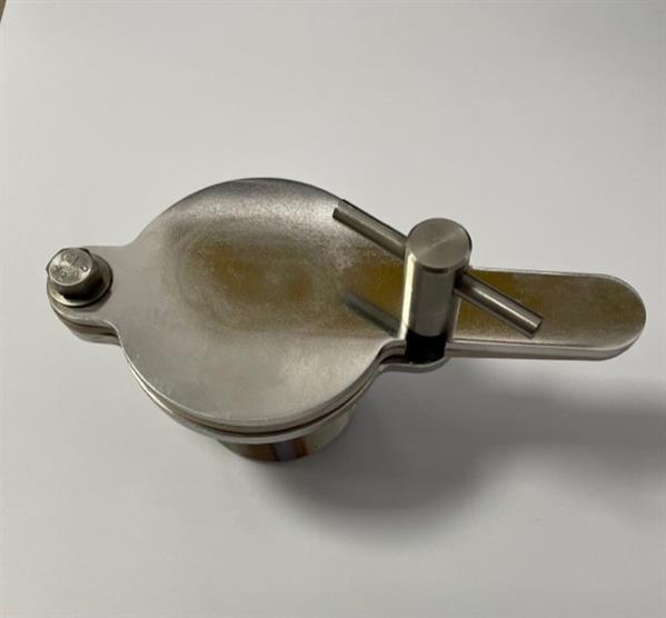 CFM-Valve 2", stainless steel with seal and 2" male thread