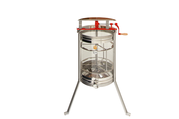 CFM-Honigschleuder Plexiglas 9-Halbwaben, radial Handantrieb CFM-Honigschleuder Plexiglas 9-Halbwaben, radial Handantrieb