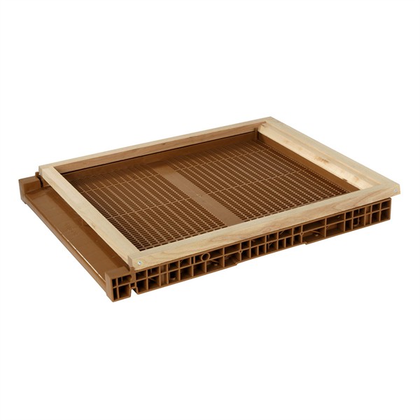 Zander Liebig Hive Nicot floor with insert board and entrance block