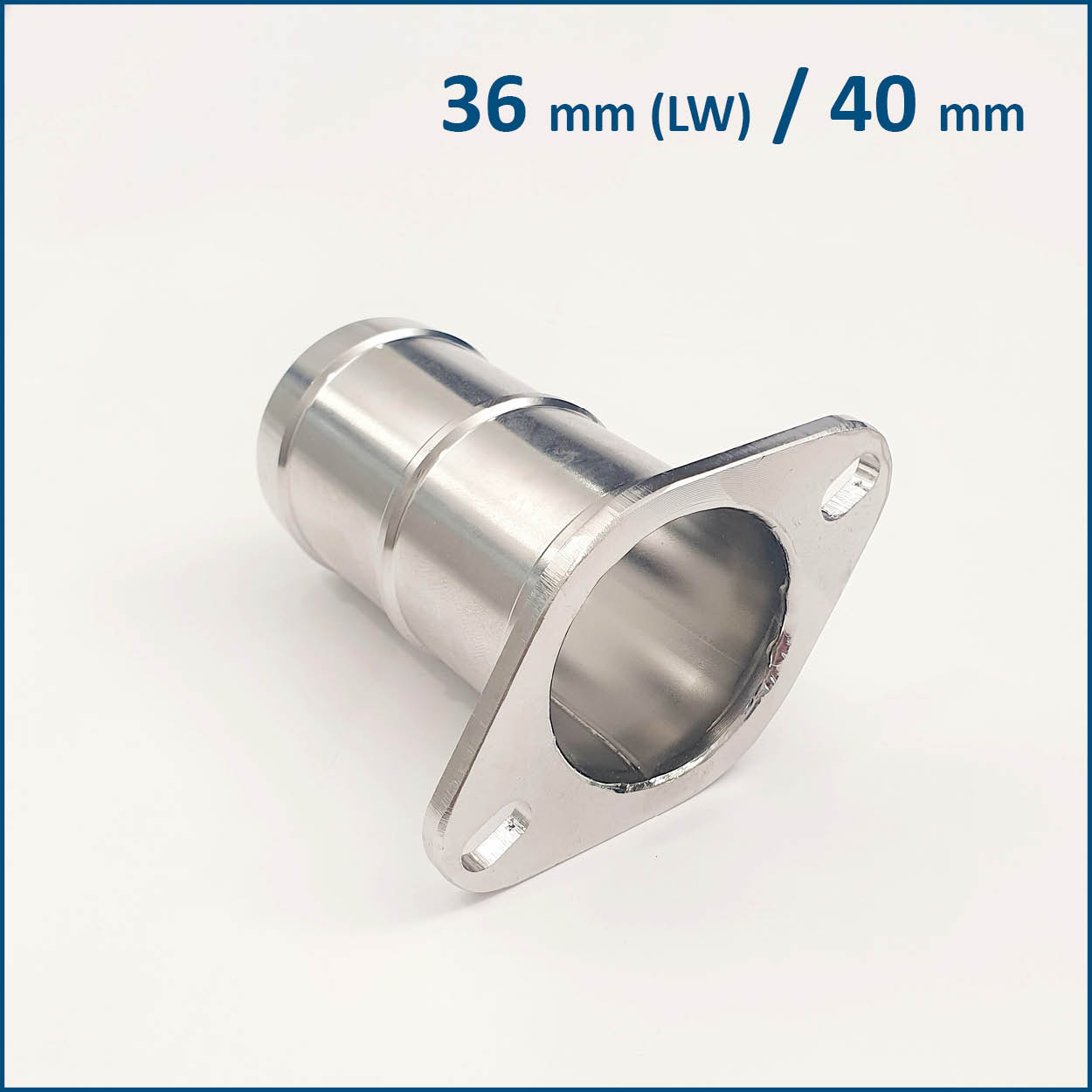 Hose connection with flange 36mm | 40mm