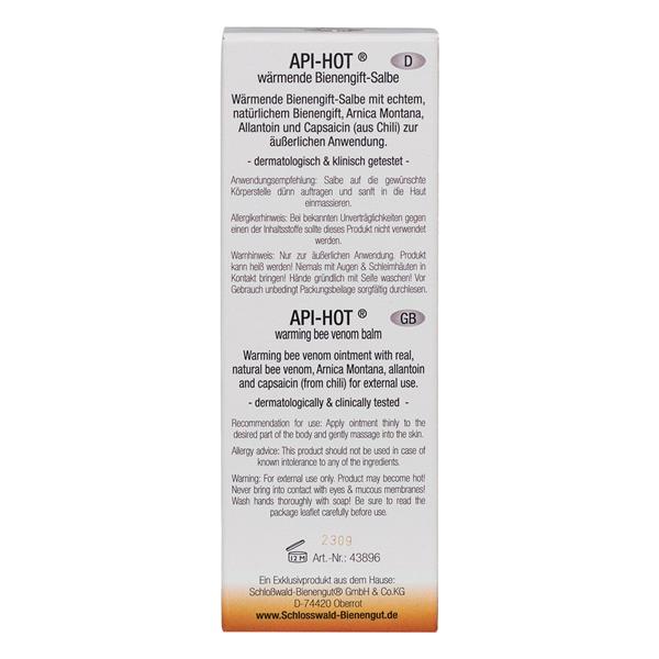 API-HOT® Bienengift-Salbe 50ml