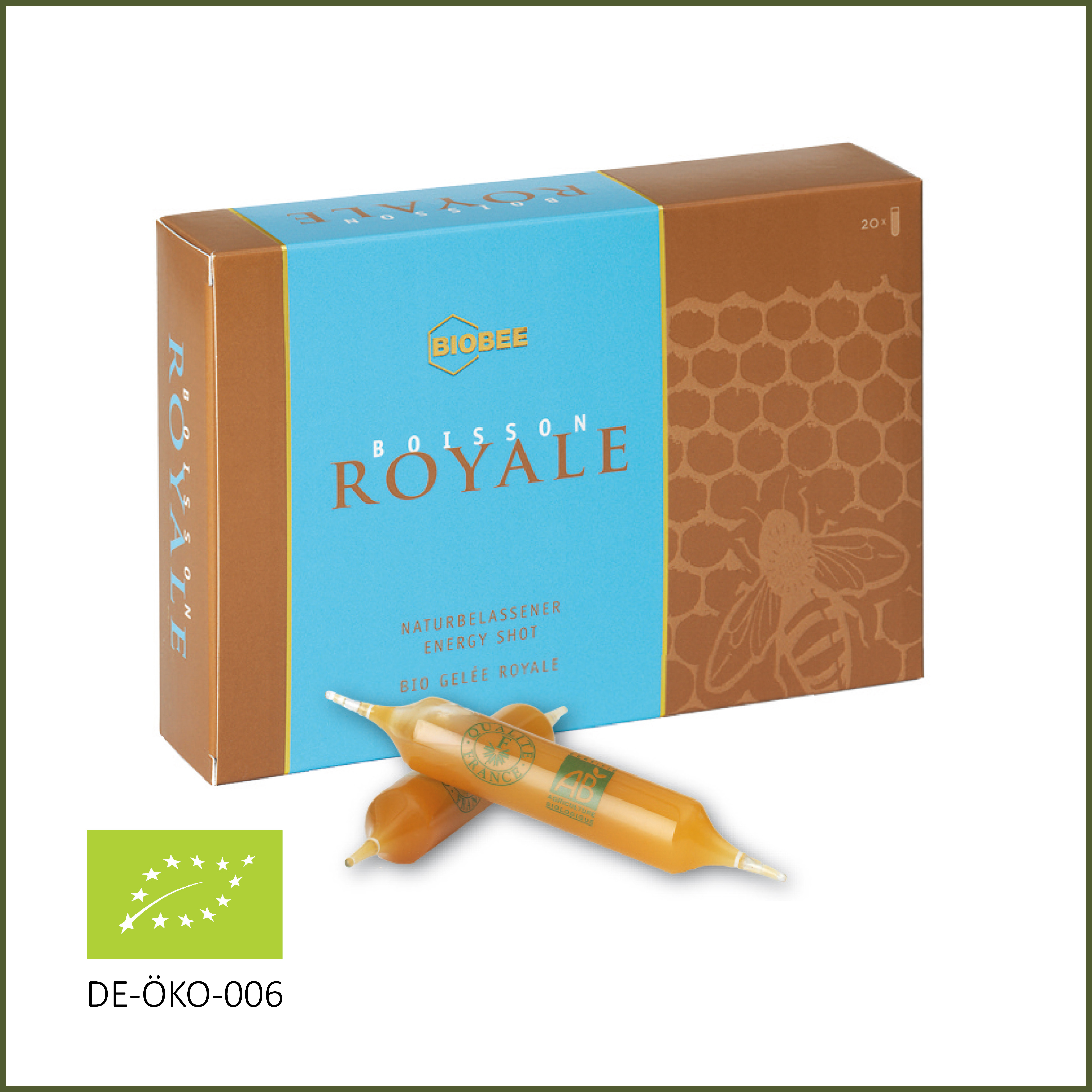 BIOBEE® Boisson Royale Trinkampullen (20x 10ml)