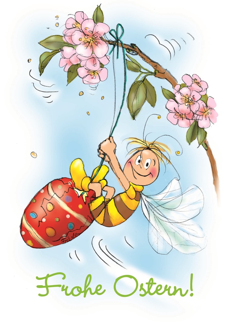 Postcard "Frohe Ostern"