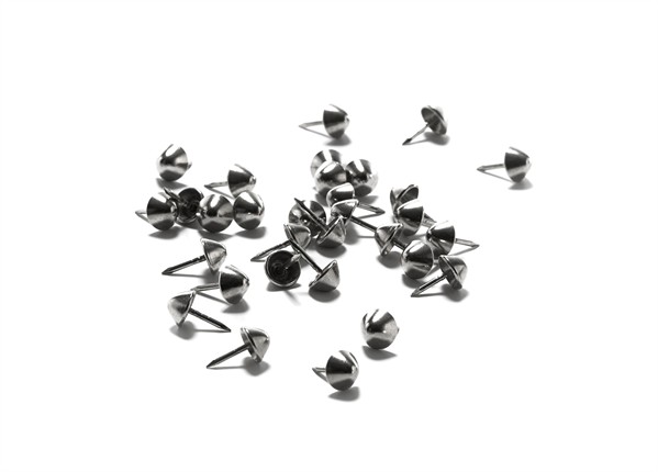 Pointed head nails, head height 5mm Ø 8mm, pack 100 pieces
