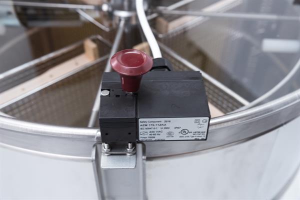 Top drive gear motor 270W/230V mounted on a travers with lid halves (for retrofitting/as replacement)