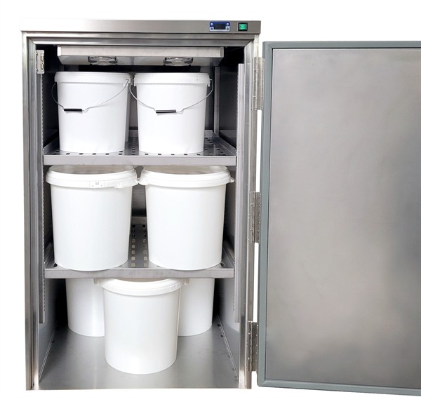 Auftauschrank/Wärmeschrank groß aus Edelstahl