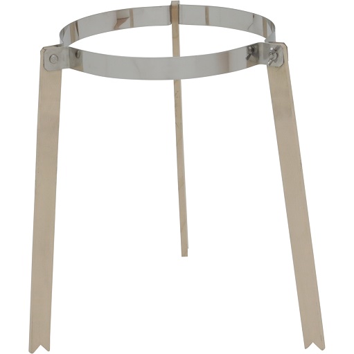 Tripod stand for conical or round nylon strainer Ø 32 cm,