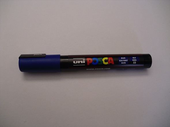 Königin-Zeichenstift blau