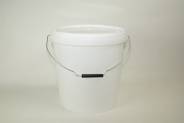 Plastic bucket 12,5 kg (without imprint) ERC
