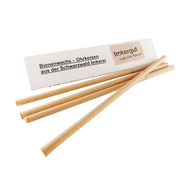 Ohrenkerzen aus Bienenwachs 4St./Pack Ohrenkerzen aus Bienenwachs 4St./Pack
