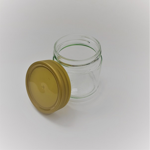 Honigglas neutral 250 g mit Deckel