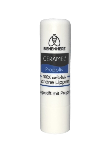 BIENENHERZ® Ceramel Lippenpflege mit Propolis | 4,6g Pflege pur BIENENHERZ® Ceramel Lippenpflege mit Propolis | 4,6g Pflege pur