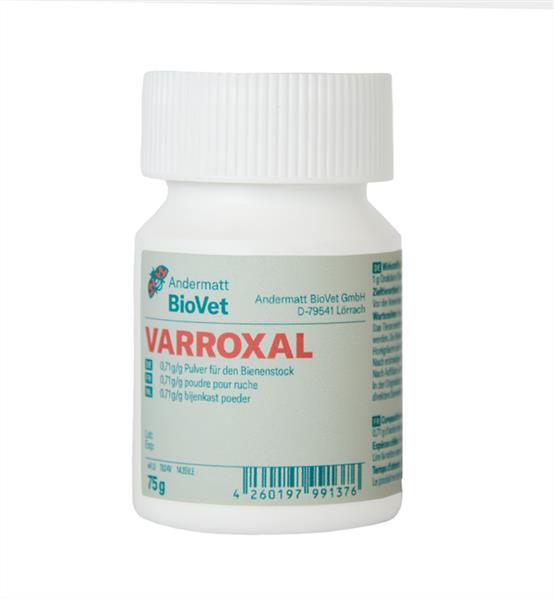 Varroxal 0,71g/g Bienenstock-Pulver 75g Varroxal 0,71g/g Bienenstock-Pulver 75g