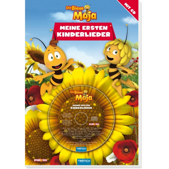Maya the bee "My first children's songs" with CD