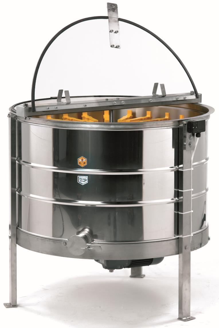 CFM-Radialschleuder Ø 100cm mit Unterantrieb 750W, 42 Ganzrahmen, Radialvollautomatik, niedrig