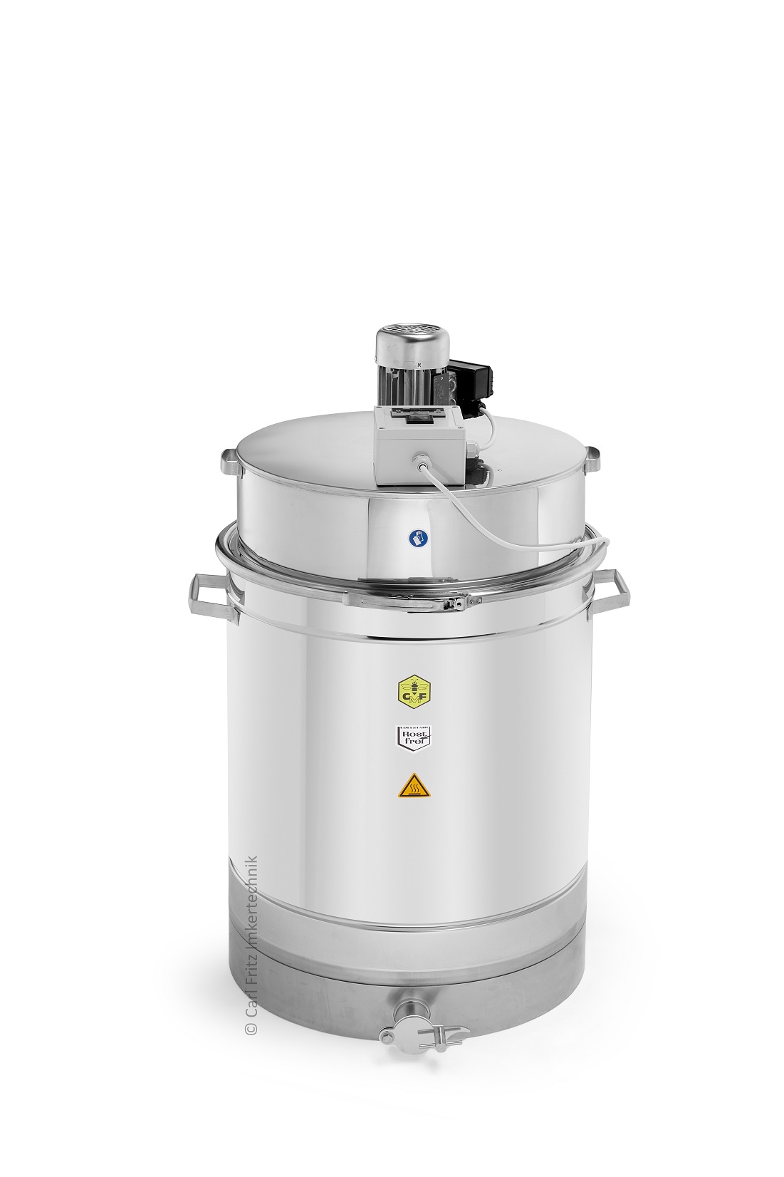 CFM-Mini cappings melter and honey liquefier