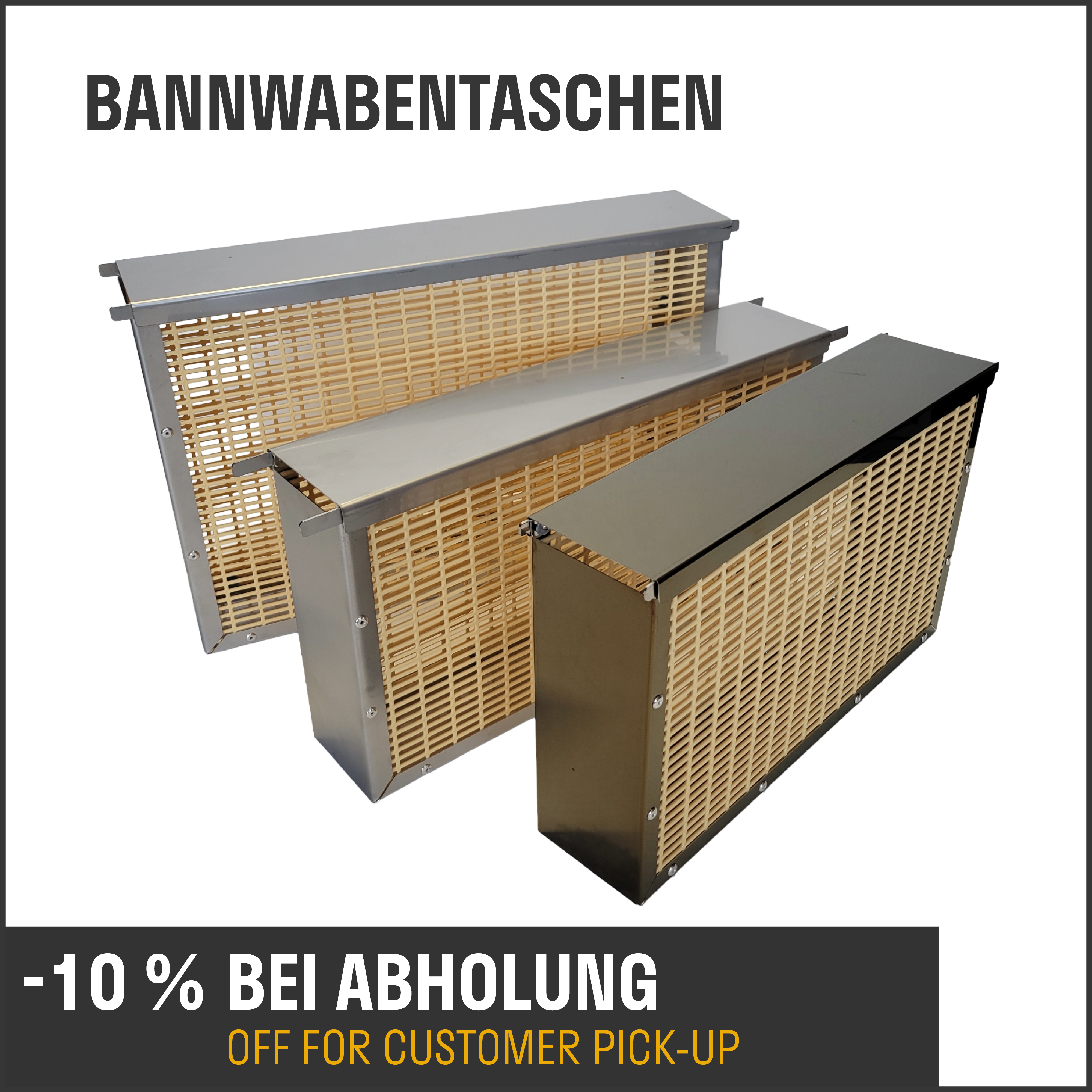 Bannwabentasche für 2 Rähmchen