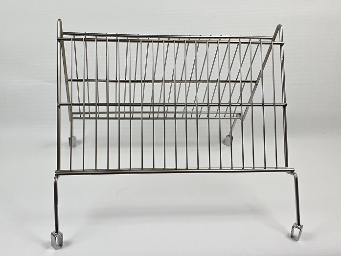 Frame support for uncapping wax melter