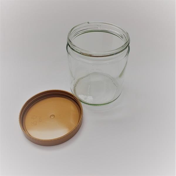 Honey jar 500 g incl. lid