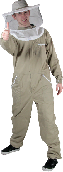 Overall incl. veil, color sand, available in 4 different sizes