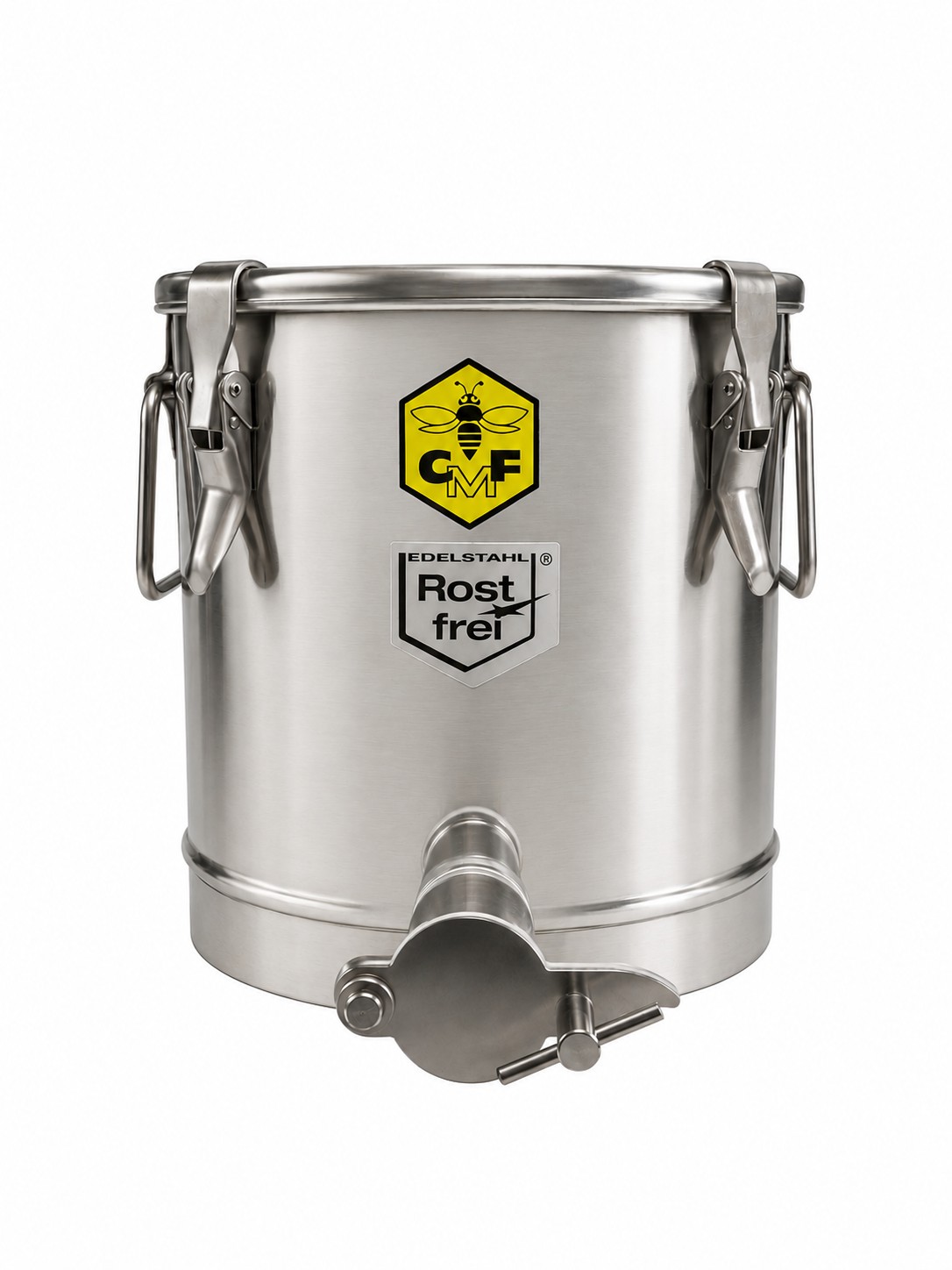 CFM-Abfüllbehälter 10 kg (4 Spannverschlüsse)