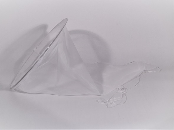 Conical nylon strainer fine (350 micron) Ø 45 cm extra long version (approx. 90 cm)
