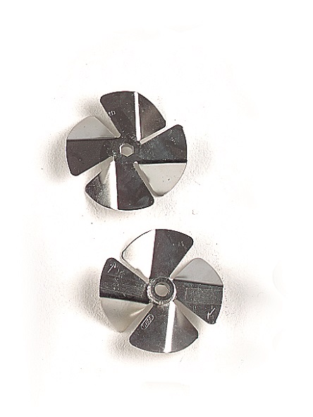 Set of propellers, Ø 100 mm, made of V4A, for honey creamer API –RECORD No. 6000208