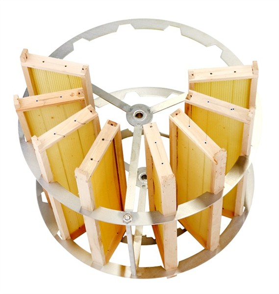 CFM-radial cage for 12 shallow frames