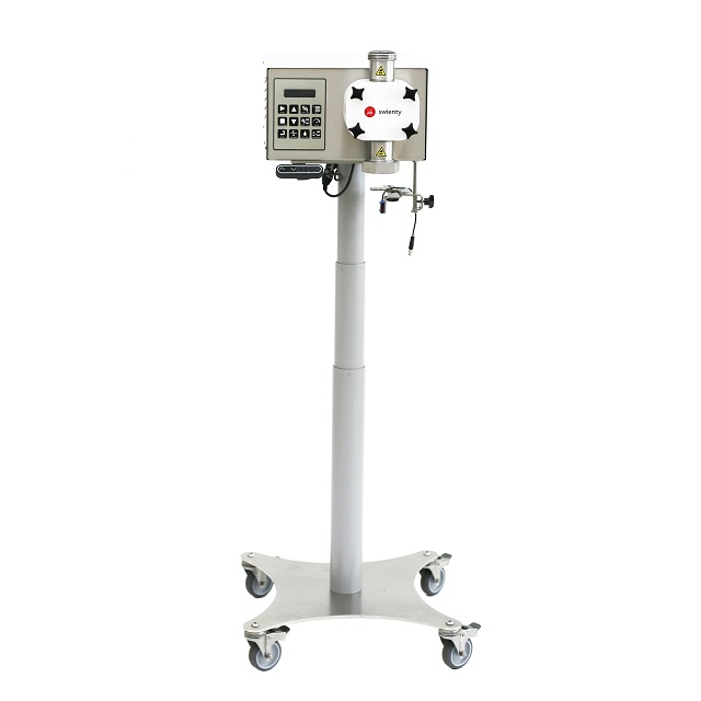 Dana api Matic 2000 filling machine, floor model, output approx. 660 jars (500 g) per hour