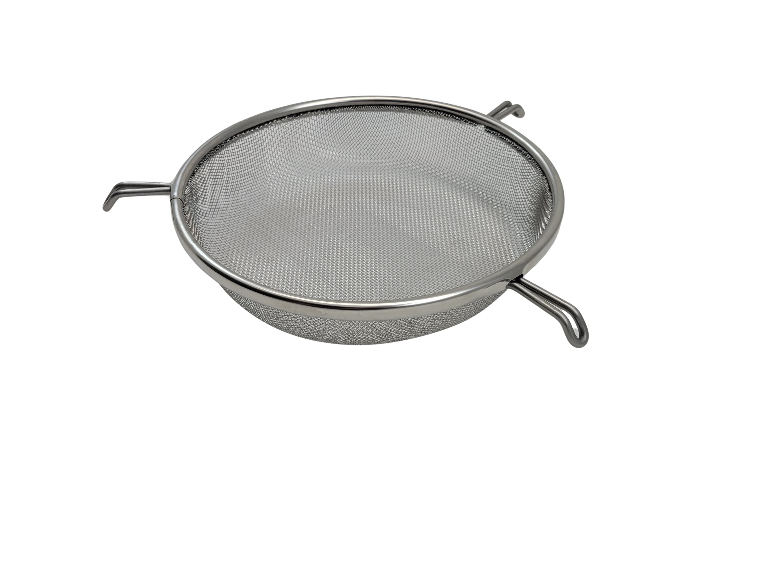 Edelstahl Grobsieb Ø 25 cm mit drei Haltern
